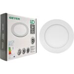 PL LED 9W 3000K 650lm Φ130mm - Image 3