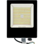Προβολέας LED XIX 100W 3000K/4000K/6500K 13500lm IP65 Μαύρος (Adjustable)