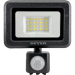 Προβολέας LED Economy 20W 6500K 1800lm IP65 μαύρος με ανιχνευτή κίνησης