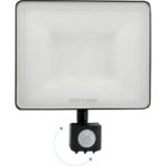 Προβολέας LED Frosty 50W 4000K 5000lm IP65 μαύρος με ανιχνευτή κίνησης