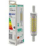 Λάμπα LED R7s 4.9W 6500K 500lm 78mm - Image 3