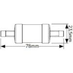 Λάμπα LED R7s 4.9W 3000K 450lm 78mm - Image 2