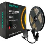 KIT Ταινίας LED 4,8W 12V 3000K IP20 5m + Αντάπτορας με διακόπτη - Image 2