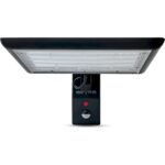 LED Ηλιακός Προβολέας 8W 6500K+4000K+3000K 1450lm IP65 μαύρος