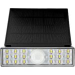 LED Ηλιακό Φωτιστικό Τοίχου Flexi 4W 6500Κ 600lm IP65 μαύρο