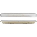 Φωτιστικό LED 18W 4000K 2880lm 0.6m IP65 IK08 2πλής σύνδεσης
