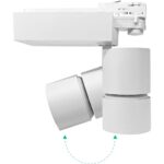 Φωτιστικό ράγας LED 45W 2700K 3150lm 25° λευκό - Image 3