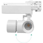 Φωτιστικό ράγας LED 15W 2700K 1050lm 25° λευκό - Image 3