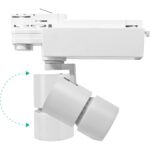 Φωτιστικό ράγας LED 15W 2700K 1050lm 25° λευκό - Image 4