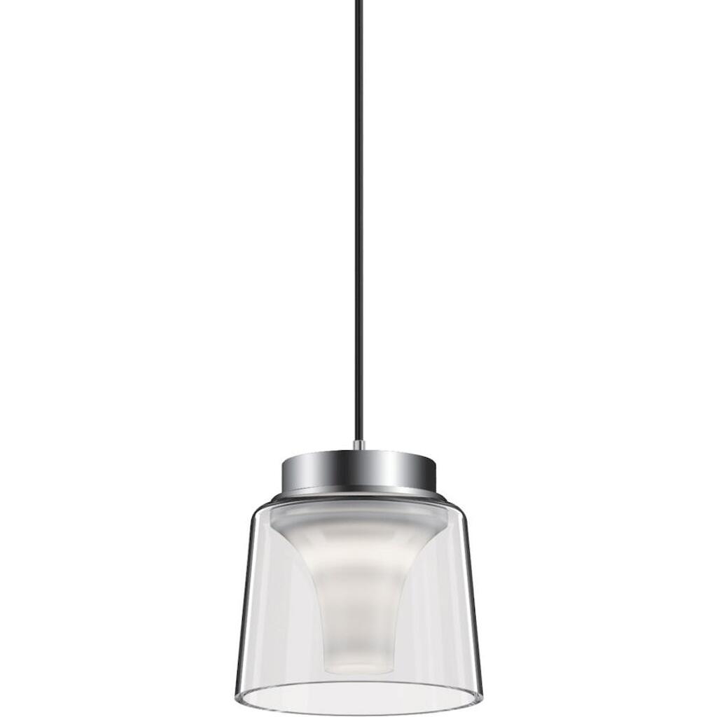 LTRMGBW_0 Μαγνητικό Φωτιστικό ράγας LED Pendant 4W 3000K 270lm 130° μαύρο ø9cm - Image 1