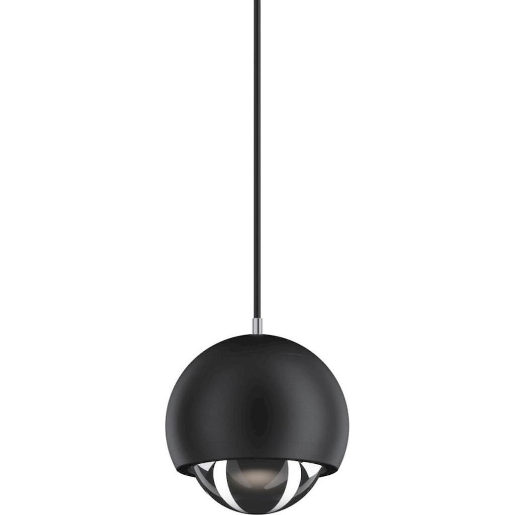 LTRMPBW_0 Μαγνητικό Φωτιστικό ράγας LED Pendant 5W 3000K 280lm 80° μαύρο ø8cm - Image 1