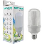 Λάμπα LED Tubular 15W E27 6500K 1600lm Pf>0.9 IP65 - Image 3
