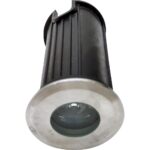 Φωτιστικό LED δαπέδου 1W 3000K 60lm IP68 Φ38mm