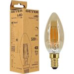 Λάμπα LED Vintage C35 4W E14 2000Κ 320lm dim - Image 3
