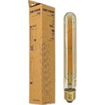 Λάμπα LED Vintage T30 6W E27 2000K 500lm dim 185mm - Image 3
