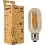 Λάμπα LED Vintage T45 4W E27 2000K 500lm dim - Image 3