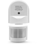 Επίτοιχος ανιχνευτής κίνησης IR 180° 5-12m IP44