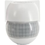 Επίτοιχος ανιχνευτής κίνησης IR 180° 12m IP44 λευκός