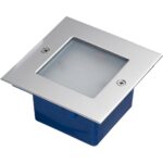 Απλίκα LED  3W 3000K 180lm 105x105 IP65 - Image 3