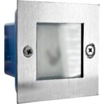 Απλίκα LED  1W 3000K 60lm 65x65 IP65 - Image 2