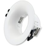 Στρογγυλό spot GU10 PC λευκό φ86x40mm