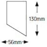 Επίτοιχο spot στρογγυλό R56 GU10 λευκό - Image 2
