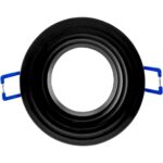 Στρογγυλό spot R65 GU10 μαύρο