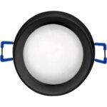 Spot στρογγυλό R75 UGR<16 GU10 μαύρο
