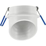 Στρογγυλό spot AC65 GU10 λευκό