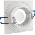 Τετράγωνο spot S65 GU10 λευκό - Image 3