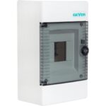Πίνακας επίτοιxος Αίνος 1x4M διάφανη πόρτα IP40 - Image 3
