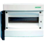 Πίνακας επίτοιxος Αίνος 1x12M διάφανη πόρτα IP40 - Image 3