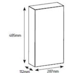 Πίνακας επίτοιxος Αίνος 3x12M διάφανη πόρτα IP40 - Image 2