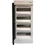 Πίνακας επίτοιxος Αίνος 4x12M διάφανη πόρτα IP40 - Image 3