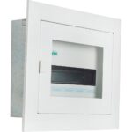 Πίνακας xωνευτός Άτλας 1x13M διάφανη πόρτα IP30
