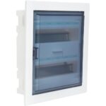 Πίνακας  χωνευτός Vario 2x12M διάφανη πόρτα IP30