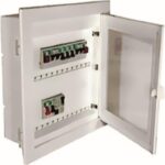 Πίνακας χωνευτός Ηρακλής 2x12M διάφανη πόρτα IP30 - Image 2