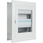 Πίνακας χωνευτός Δέλτα 2x12M διάφανη πόρτα IP30 - Image 3