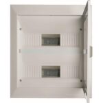 Πίνακας χωνευτός Ηρακλής 2x12M διάφανη πόρτα IP30 - Image 5