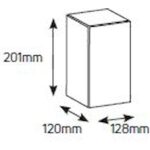 Πίνακας επίτοιxος VW 1x4M διάφανη πόρτα IP65 - Image 2