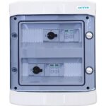 Πίνακας DC για 2ΜΡΡΤ/ 1string  έως 1000V με διακόπτη IP65