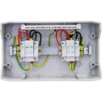 Πίνακας DC για 2ΜΡΡΤ/ 1string  έως 1000V χωρίς διακόπτη IP65 - Image 2