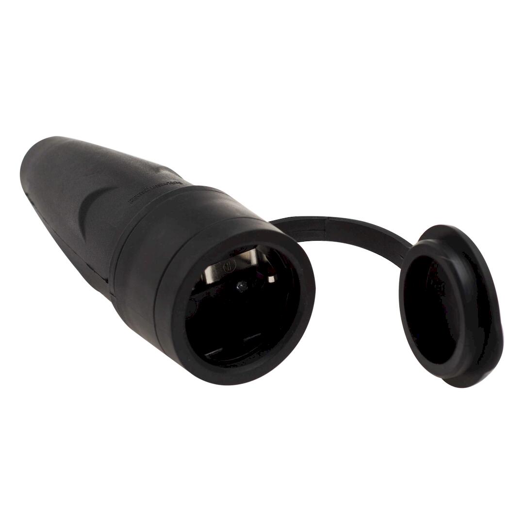 YC-DA-32_0 Ρευματοδότης σούκο μαύρος ΙΡ44 16Α 250V - Image 1