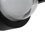 kelvo® NEXA KLV-101-0251 Φωτιστικό Τοίχου / Απλίκα LED 6W 480lm 180° AC 220-240V Αδιάβροχο IP65 Ultra Θερμό Λευκό 1800K - Sanan SMD Chip & TÜV SÜD Driver - Μαύρο Ματ - Μ11 x Π9 x Υ11cm - 5 Χρόνια Εγγύηση - Image 6