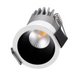 GLOBOSTAR® MICRO-S 60235 Χωνευτό Downlight Σποτ LED 5W 625lm 38° AC 220-240V IP20 Θερμό Λευκό 2700K - Bridgelux COB Chip & TÜV SÜD Driver - Λευκό & Μαύρο Ματ - Μ4 x Π4 x Υ5.9cm / Q3.5cm - 5 Χρόνια Εγγύηση - Image 3