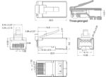 Goobay Φις Δικτύου RJ45 CAT6 STP με Θωράκιση (93829) - Image 2