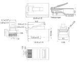 Goobay Φις Δικτύου RJ45 CAT 6 UTP χωρίς Θωράκιση 93828 - Image 2