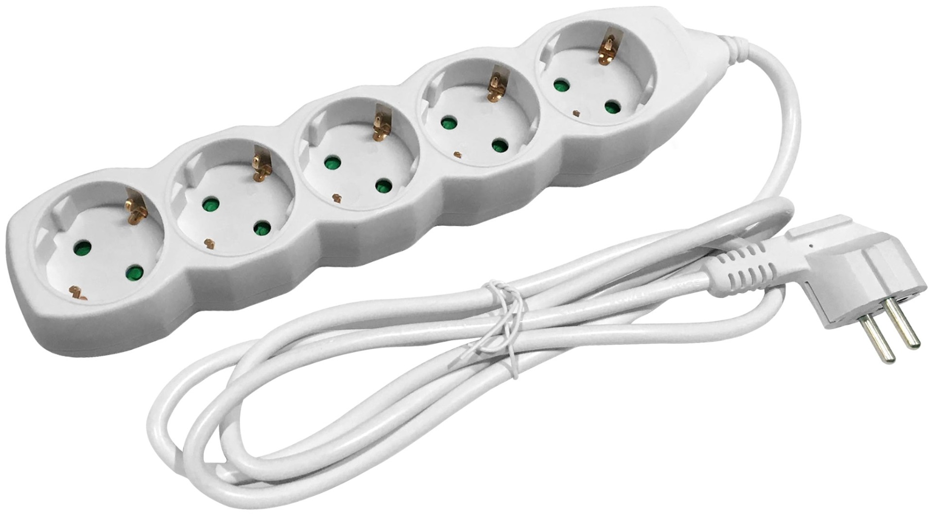 ese15g5-3_entac-eloszto-5-foglalat-3m-3g15 Entac Πολύπριζο 5 Θέσεων 3G1.5 3m - Image 1