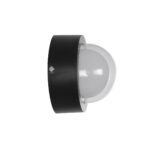 kelvo® NEXA KLV-101-0247 Φωτιστικό Τοίχου / Απλίκα LED 6W 480lm 180° AC 220-240V Αδιάβροχο IP65 Ultra Θερμό Λευκό 1800K - Sanan SMD Chip & TÜV SÜD Driver - Μαύρο Ματ - Μ11 x Π8.5 x Υ11cm - 5 Χρόνια Εγγύηση - Image 5