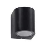 kelvo® MURANO KLV-101-0012 Φωτιστικό Τοίχου / Απλίκα για Λάμπα MR16 με Ντουί GU10 AC 220-240V Αδιάβροχο IP65 - Μαύρο Ματ - Μ6.5 x Π7.5 x Υ7.5cm - Image 3